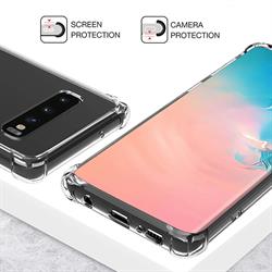 SAM A7 2018 SM-A750F TPU SHOCK PROOF CASE TRASPARENTE
