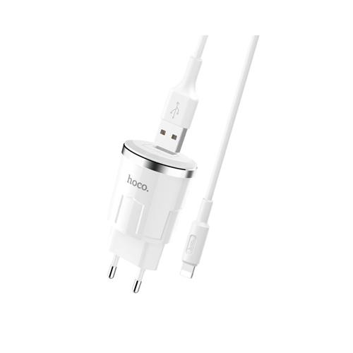 HOCO 37A CARIC 220V USB 2.4A + USB IPH 5 6 7  2.4 A 5V 12W B