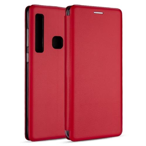 SAM S10 SM-G973 CUSTODIA BOOK MAGNETICA ORIZZ ROSSO
