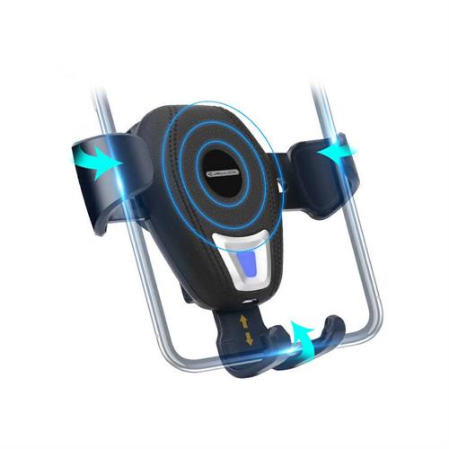 SUPPORTO UNIV AUTOMATICO Qi CON RICARICA WIRELESS 10W 5A