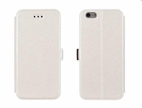 LG K10 K420 CUSTODIA ORIZZONTALE BOOK WHITE