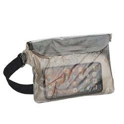 CUSTODIA IMPERMEABILE MARSUPIO CON ZIP NERA