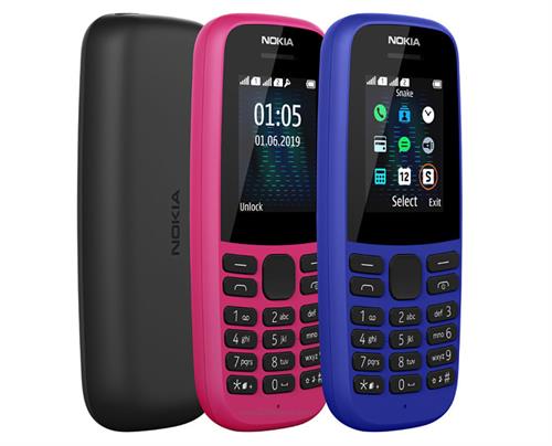 CELLULARE NOKIA 105 DUAL SIM BLACK