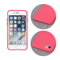 IPHONE 11 XI 6.1 CUSTO BACK COVER TPU VELLUTO SOFT T ROSA