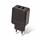 CARICATORE TRAVEL 220 V 2 USB 2,4A 5V NERO
