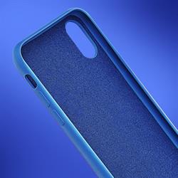 IPHONE 11PRO XIR 5.8 BACK COVER TPU VELLUTO SOFT T AZZURRO