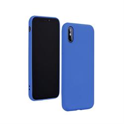 IPHONE 11 XI 6.1 CUSTO BACK COVER TPU VELLUTO SOFT T AZZUR