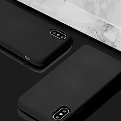 IPHONE 11PRO XIR 5.8 BACK COVER TPU VELLUTO SOFT T NERO