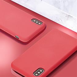 IPHONE 11 XI MAX 6.5 BACK COVER TPU VELLUTO SOFT ROSA