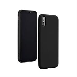 SAM. S10 PLUS G975 CUSTO BACK COVER TPU VELLUTO SOFT T NERO