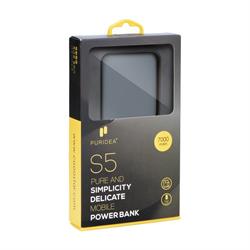 PURIDEA POWER BANK S5 7.000 mAh 2 X USB (3.0 2.4 A) BLACK