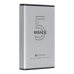 PURIDEA POW.BANK S12 5.000 mAh 1USB + 1 MICRO USB 5V-2A GRAY