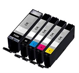 CARTUCCIA X CANON CON CHIP TS6150 9150 TR7550 12ML CIANO