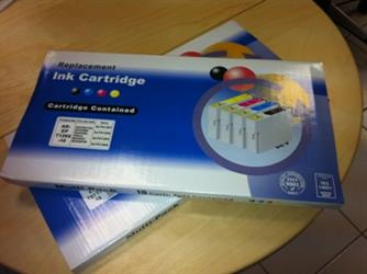 10 Cartucce CompatibXP -255 4 PCS NERO E 6 PCS COLORI MISTI