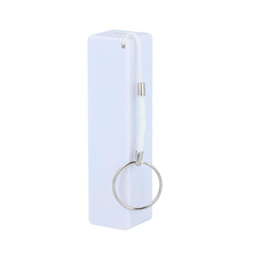 POWER BANK SETTY 2000mAh BIANCO CON GANCIO