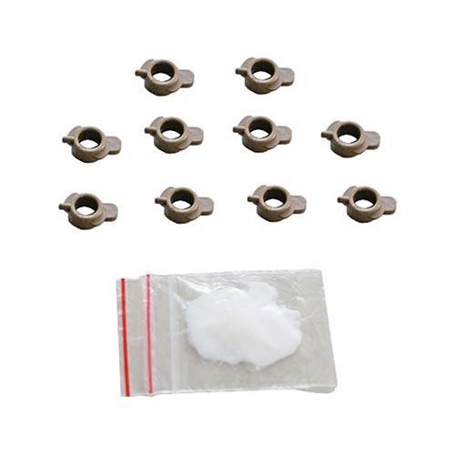 10xLower Roller Bush