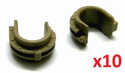10xLower Roller Bush