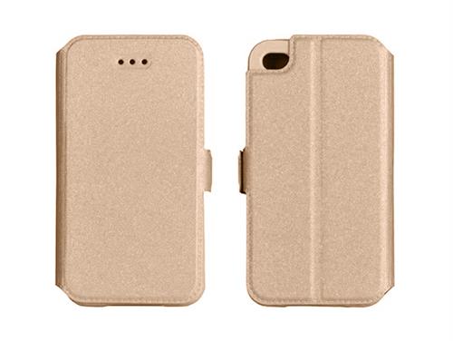 LUMIA 650 CUSTODIA LIBRO ORIZZONTALE MEGNETICA GOLD