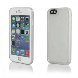 IPHONE 6 5,5 TPU RESISTENTE ALL'ACQUA CON BORDI BIANCHI