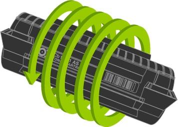 Nero S051127 Rig per C3800 DTN. 9,5K