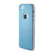 SAM. S7 SM-G930 TPU SLIM CON RETRO GLITTER COLORE AZZURRO