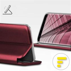 LG K61 CUSTODIA BOOK LIBRO MAGNETICA ORIZZONTALE VINACCIA