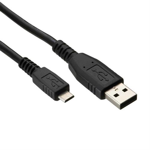 CAVO DATI MicroUSB NERO BLACK 3 METRI