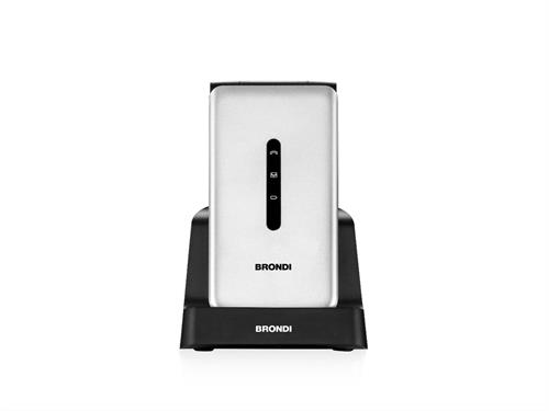BRONDI TEL. CELLULARE AMICO FLIP 4G SILVER