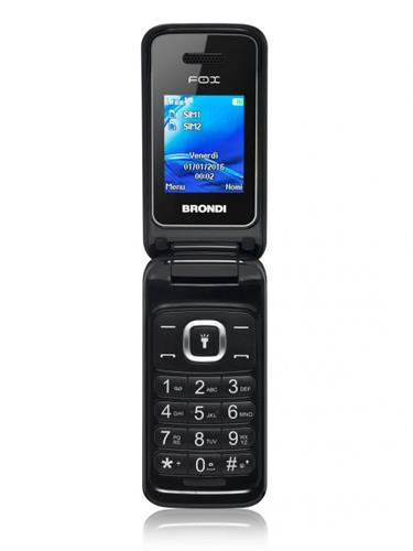 BRONDI TEL. LCD 1.77 CELLULARE FOX NERO