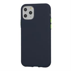IPHONE 12 MINI 5.4 TPU SOFT TOUCH OPACA COLORE BLU SCURO
