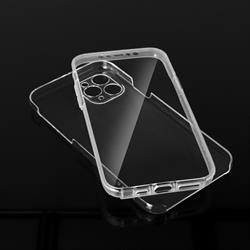 IPHONE 12 PRO MAX CUSTODIA TPU FRONTE RETRO TRASPARENTE