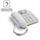 GIGASET DL380 TELEFONO FISSO BIANCO