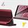 SAMSUNG A32 4G CUSTODIA BOOK LIBRO ORIZZONTALE VINACCIA