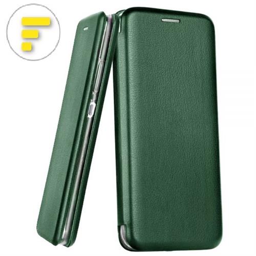 SAMSUNG A32 4G CUSTODIA BOOK LIBRO ORIZZONTALE VERDE METALLI