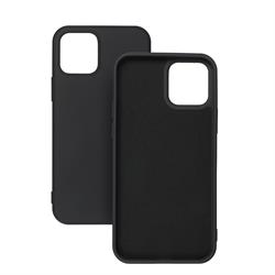 IPHONE 13 CUSTODIA BACK COVER TPU VELLUTO SOFT NERO
