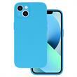 IPHONE 13 MINI CUSTODIA BACK COVER TPU VELLUTO SOFT AZZURRO