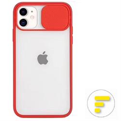 IPHONE 13 PRO 6.1 CUSTODIA BACK COVER TPU COPRICAMERA ROSSO