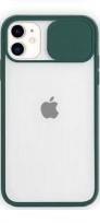 IPHONE 13 PRO MAX 6.7 CUST BACK COVER TPU COPRICAMERA VERDE
