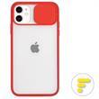 IPHONE 13 PRO MAX 6.7 CUST BACK COVER TPU COPRICAMERA ROSSO