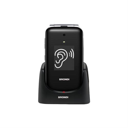 BRONDI TEL. CELLULARE SUPERVOICE DUAL SIM NERO SILVER
