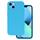 SAMSUNG S22 ULTRA CUST BACK COVER TPU VELLUTO SOFT T AZZURRO
