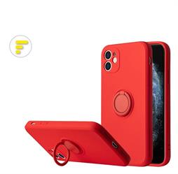 SAMSUNG A13 4G CUSTODIA TPU BACK COVER + ANELLO ROSSO