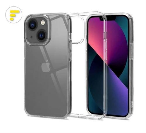 FLASHTEL COLL CLEAR TPU BACK RIGIDO IPHONE 13 PRO TRASP