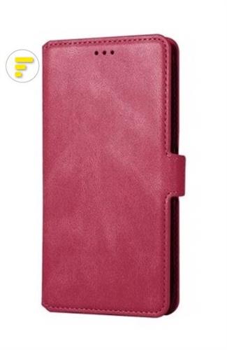 IPHONE 14 PRO MAX CUSTODIA ORIZZONTALE BOOK ROSA SCURO