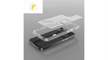 FLASHTEL COLL CLEAR TPU BACK RIGIDO IPHONE 14 PLUS TRASP