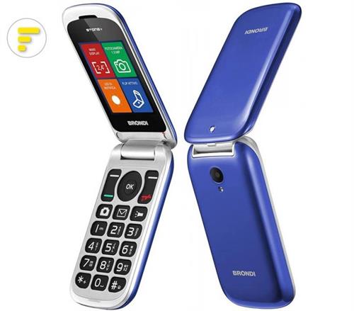 BRONDI TEL. CELLULARE STONE PLUS BLU