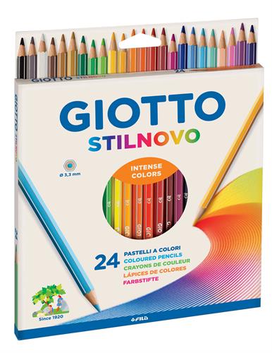 GIOTTO PASTELLO STILNUOVO DA 24 ( 1CF 24 PCS)