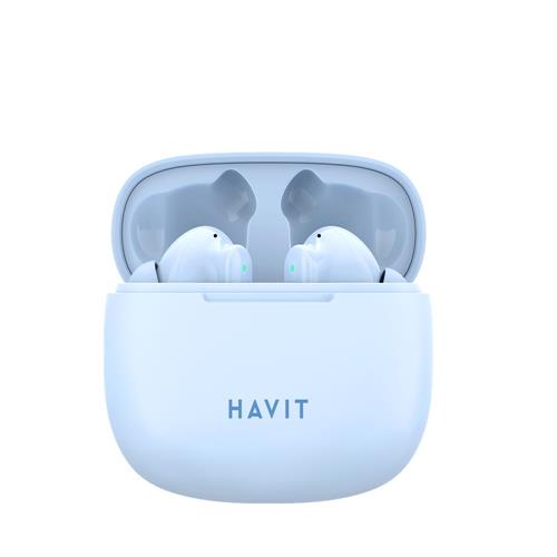 HAVIT VIVAVOCE AURICOLARE BLUETOOTH STEREO 5.1 TOUCH BLU