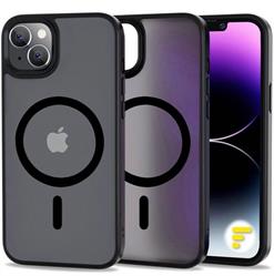 FLASHTEL COLL MAG SAFE TPU BACK RIGIDO IPHONE 14 PLUS BLA/GR