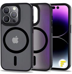 FLASHTEL COL MAG SAFE TPU BACK RIGIDO IPHONE 14 PRO MAX GR/T
